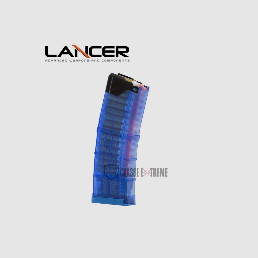 LANCER Train Safe 30 Schuss Translucent Blau