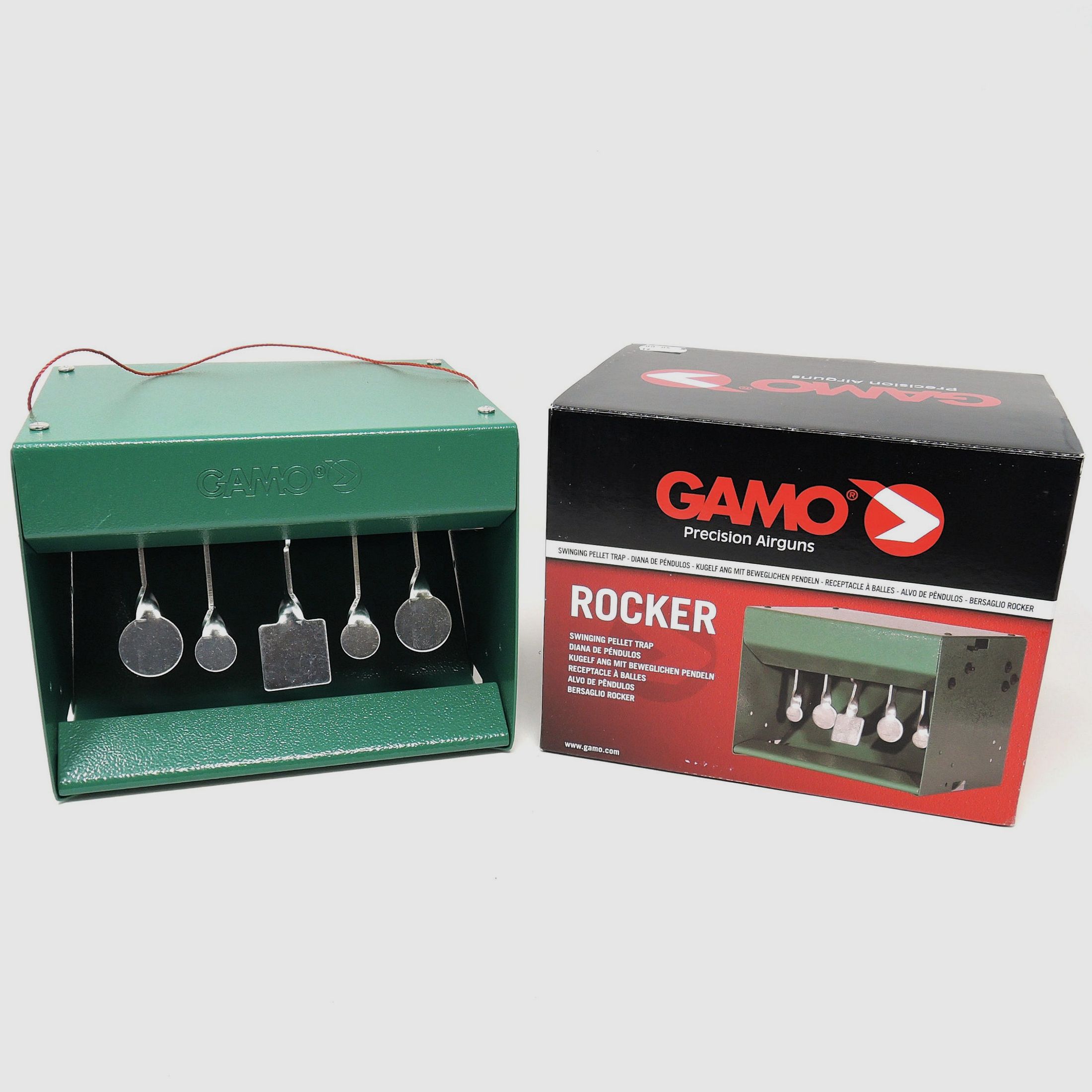 Gamo Rocker – Objetivo magnético con recolector de balines