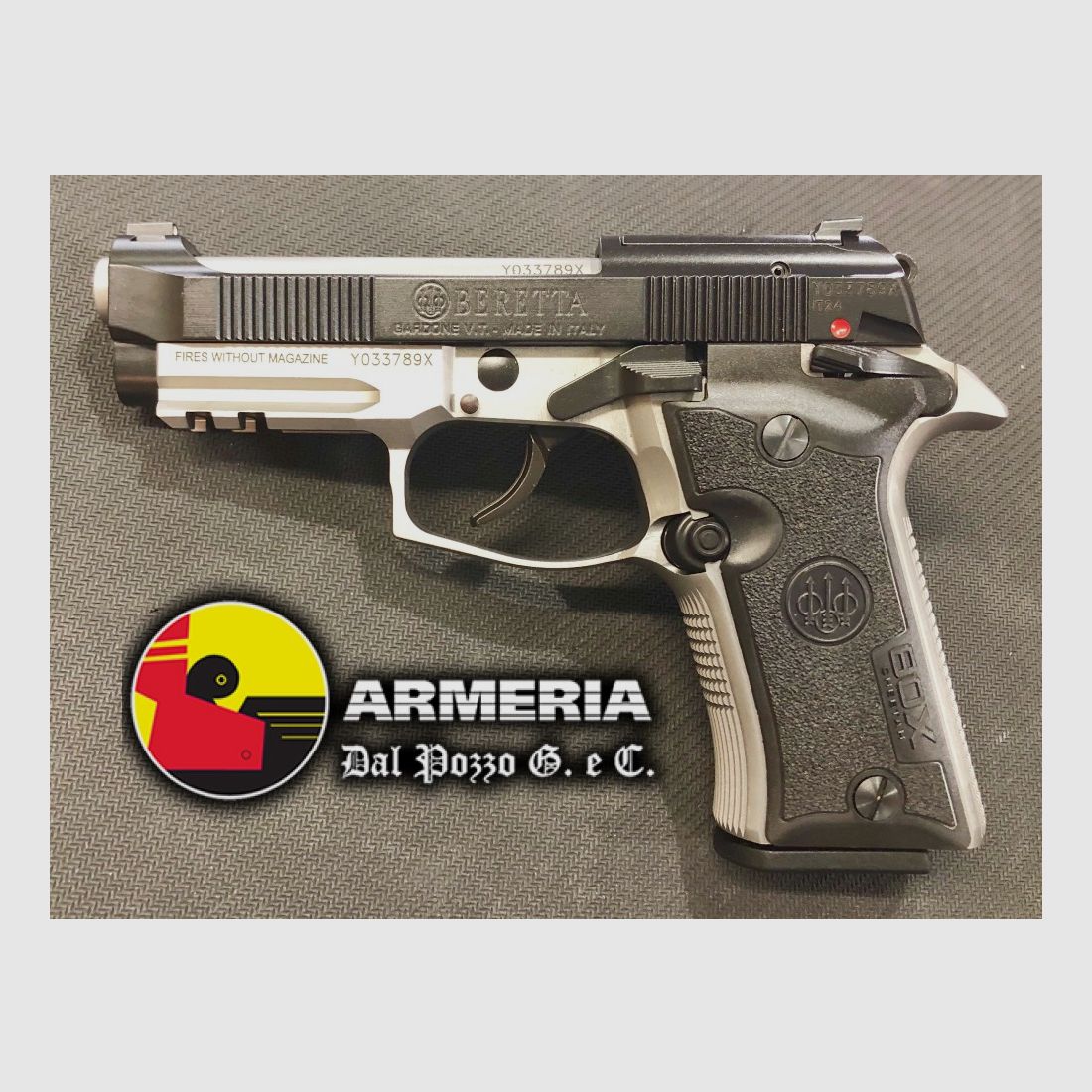 BERETTA 80X CHEETAH BICOLOR 9 CORTO