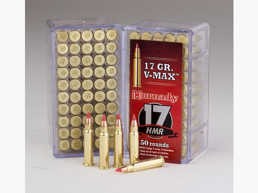 Hornady V-Max .17HMR 17grain