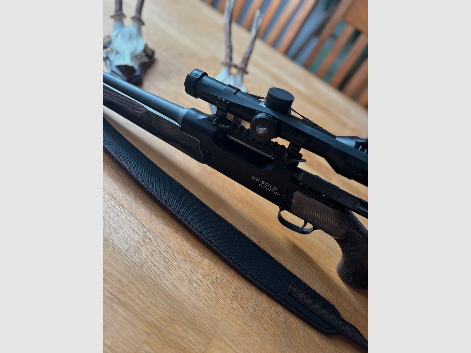 Strasser RS Solo Evolution ( 308 ) Neuwertiger Zustand ( GPO Spectra 6x 1-6x24i  Zielfernrohr) 