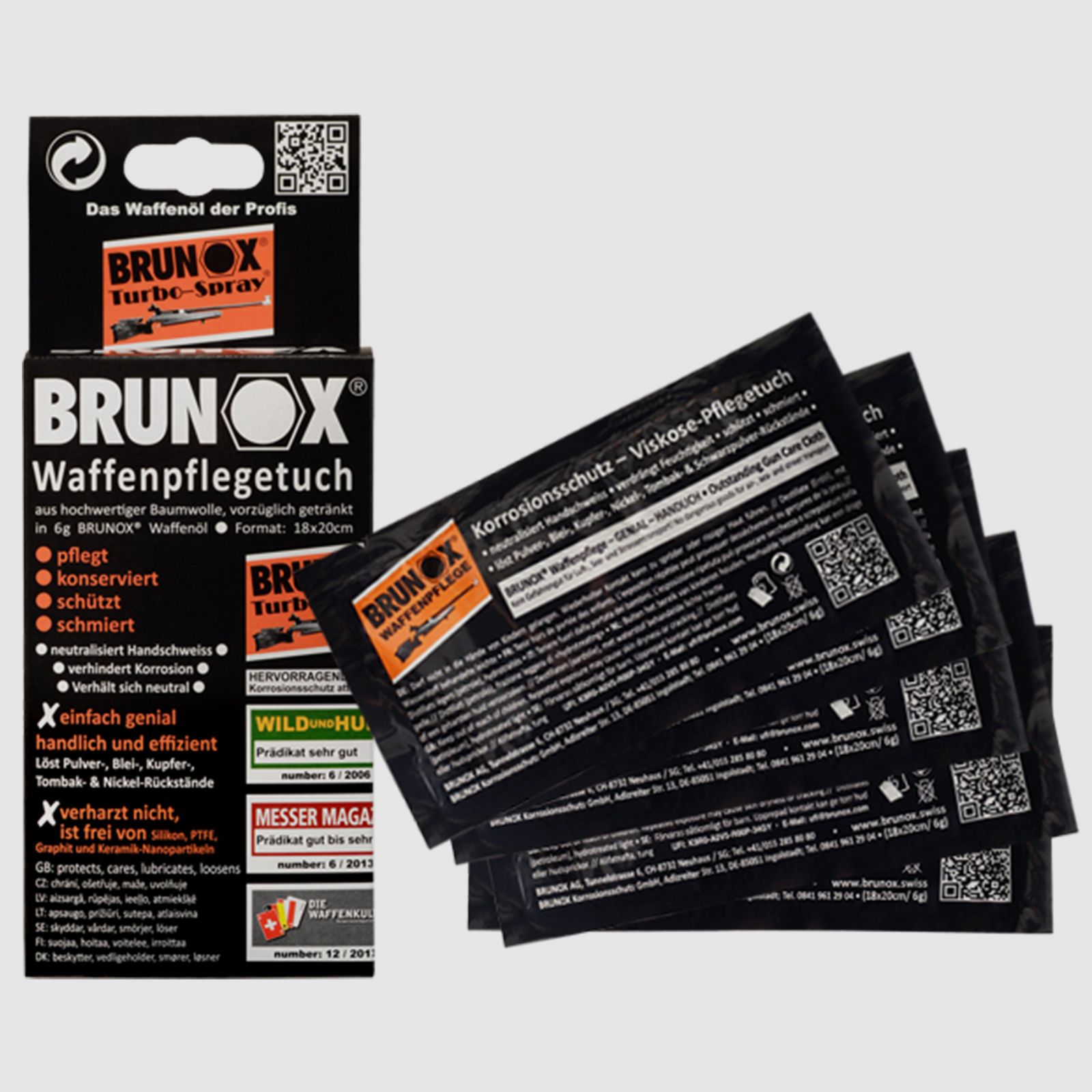 BRUNOX weapon care wipes 5 pieces