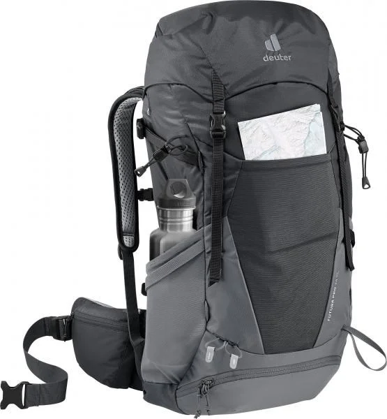 Trekkingrugzak Deuter Futura Pro 34 SL black-graphite, afbeelding 14 van 22