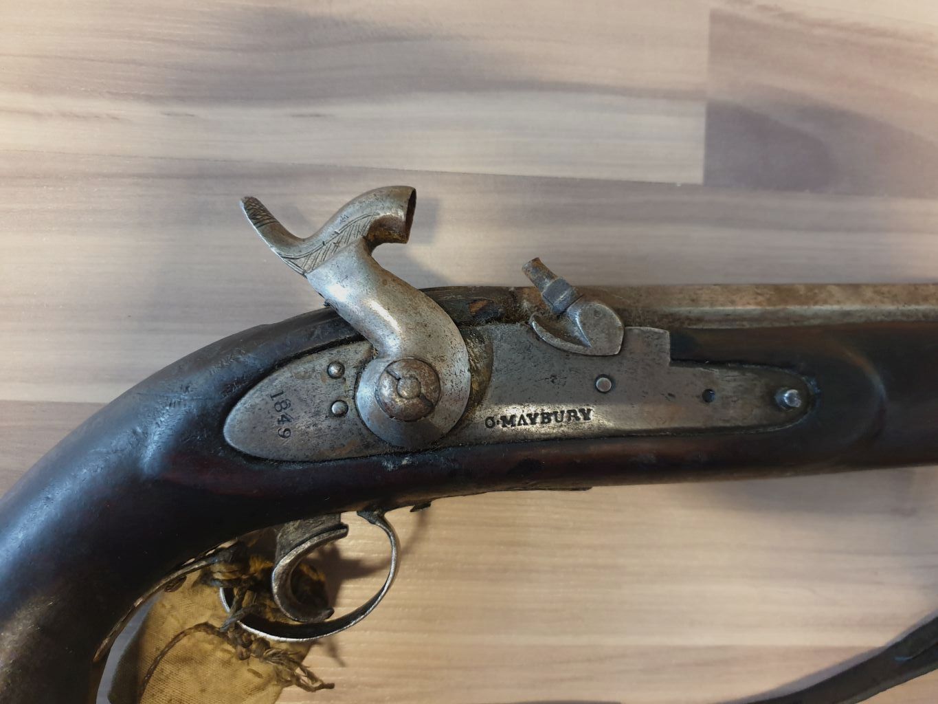 Englische Militärpistole von 1849