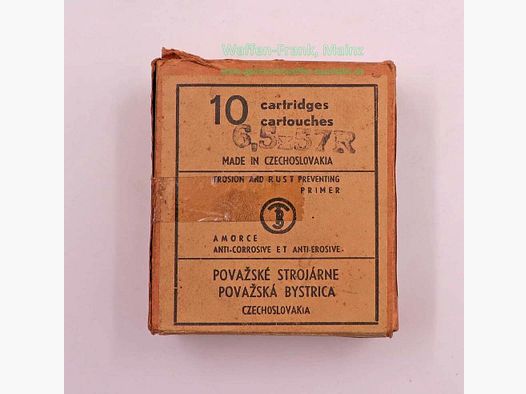 Sellier & Bellot CZ cartuchos de rifle 6,5x57R