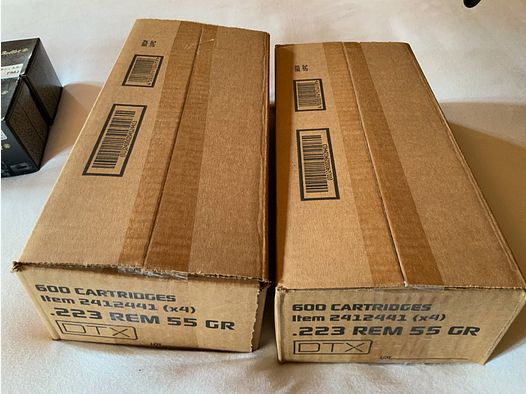 Munition .223 Remingtion GECO DTX FMJ