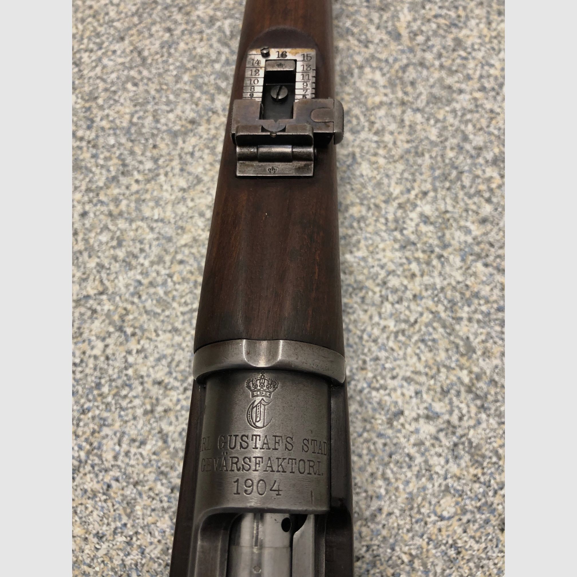 Karabiner M94/14 Carl Gustafs Stads 1904 6,5x55 SE "Rarität"