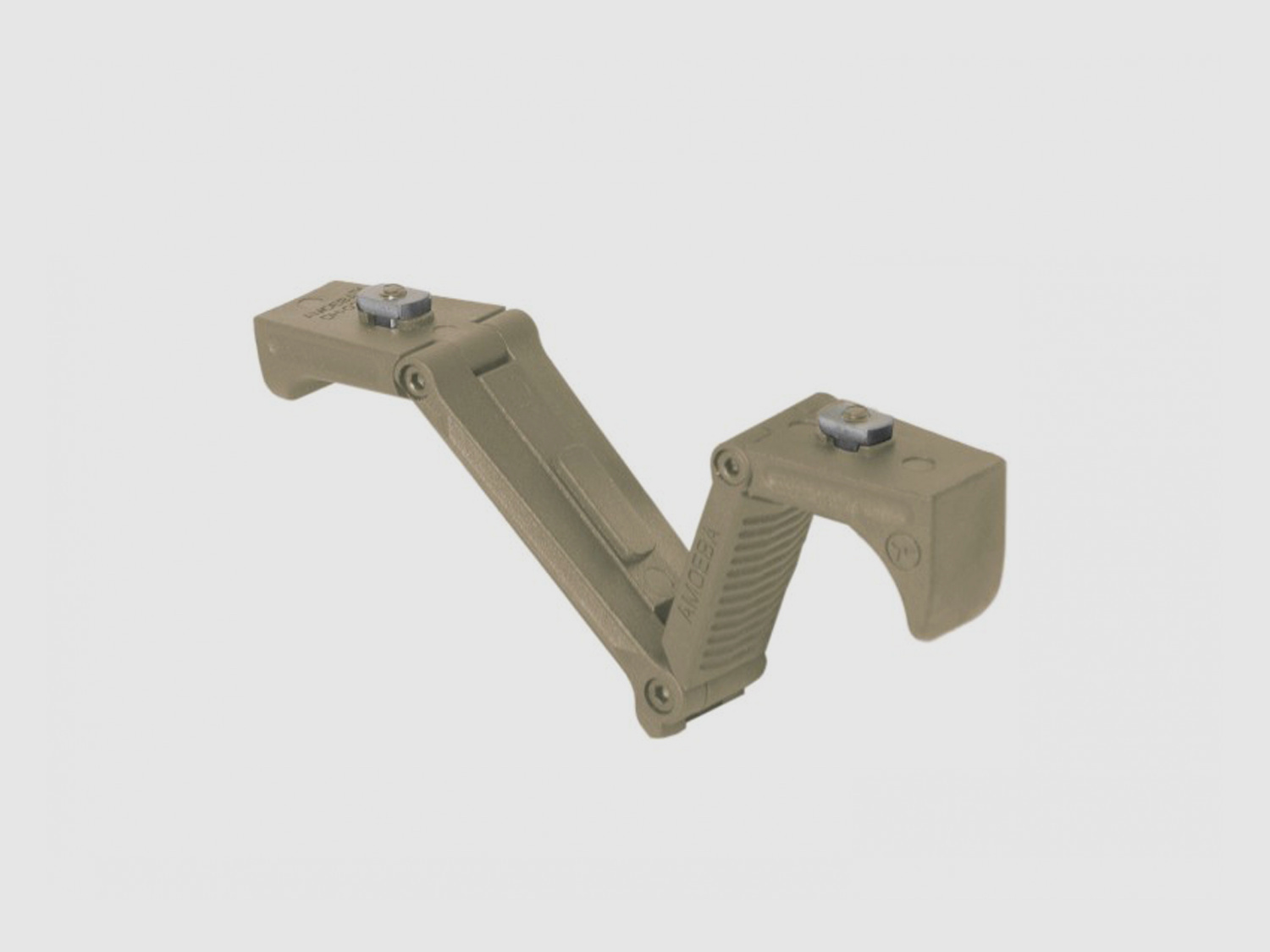 Amoeba verstellbarer Winkel Frontgriff dark earth | M-LOK - Airsoft
