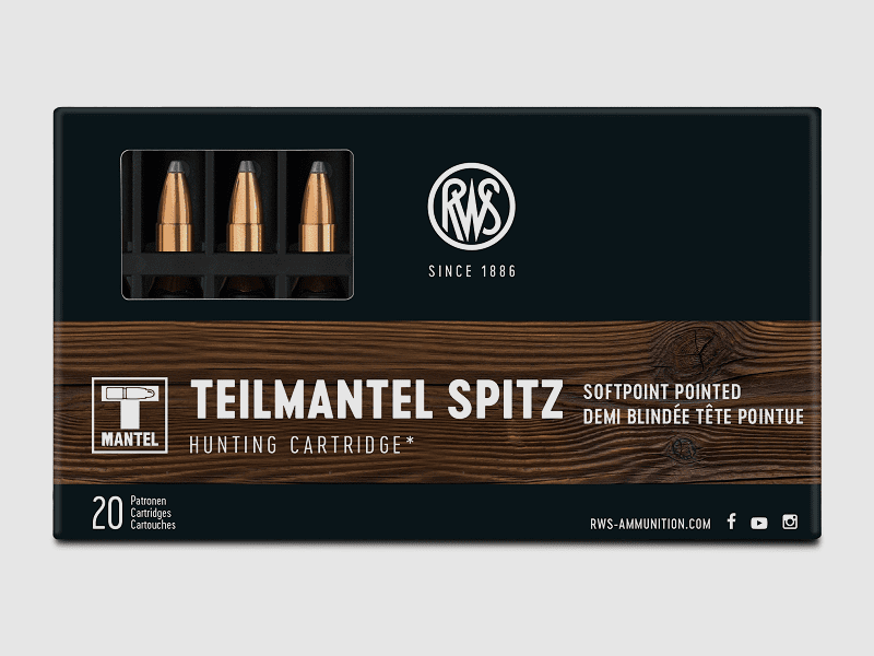 RWS .222 Rem. TMS 50gr - 20 Stk