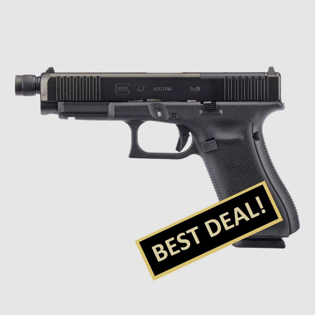 Glock Pistole 47 MOS SD 9 mm Luger