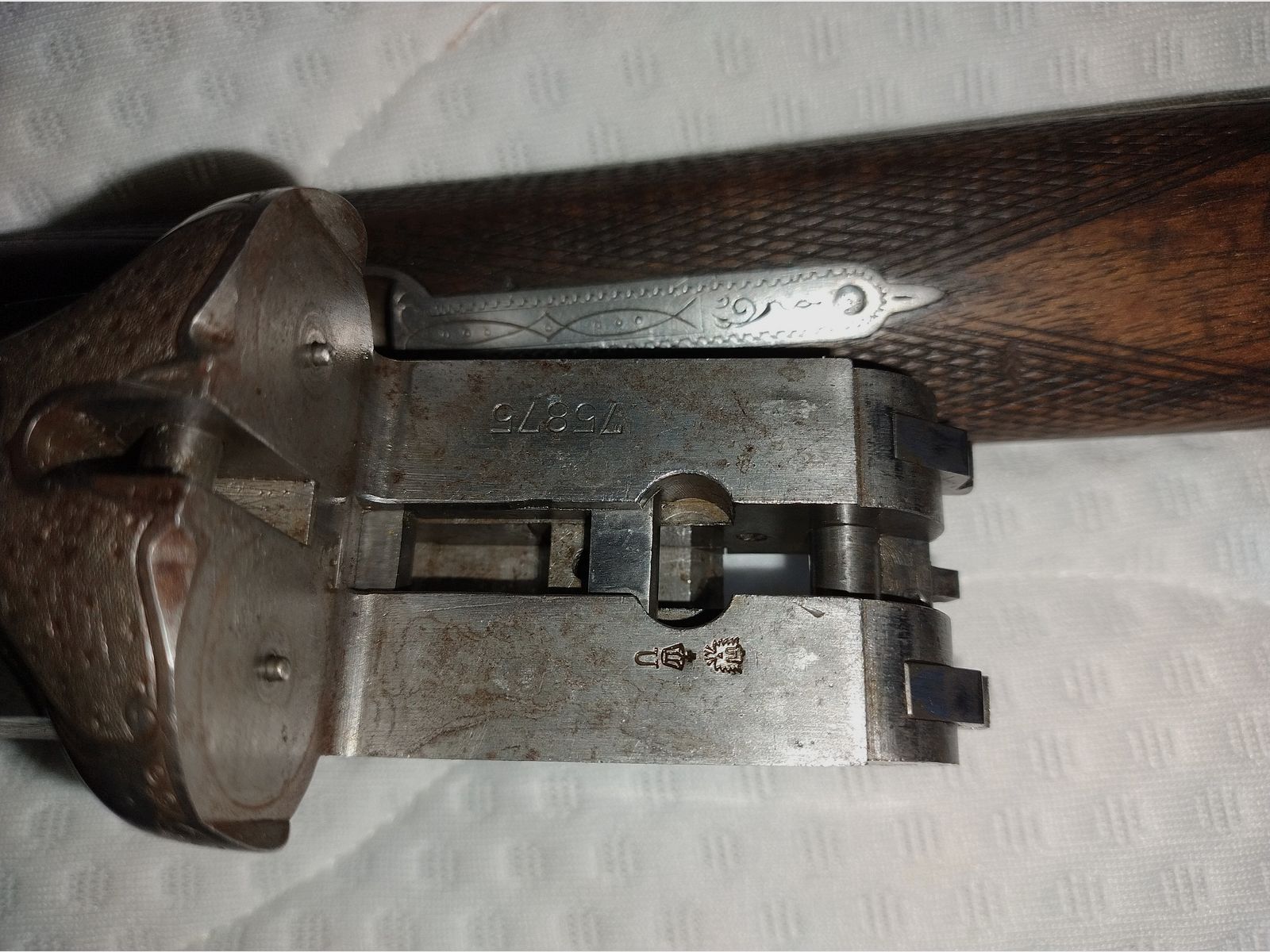 Hubertus Suhl Doppelflinte 12/70, Bild 12 von 13