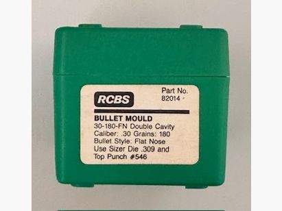 RCBS Bullet Mould .30 180gr #30-180-FN #82014