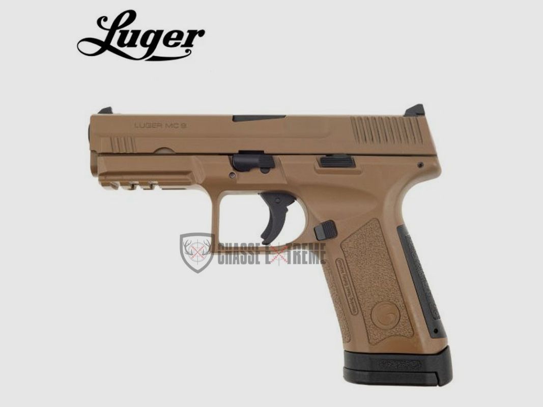 Pistole LUGER Mc 9 Kal. 9mm Para Tan, Bild 2 von 4