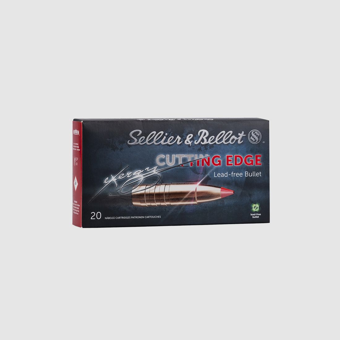 Sellier & Bellot 6,5x55 SE Cutting Edge 7,8g/120gr Büchsenpatronen Bleifrei