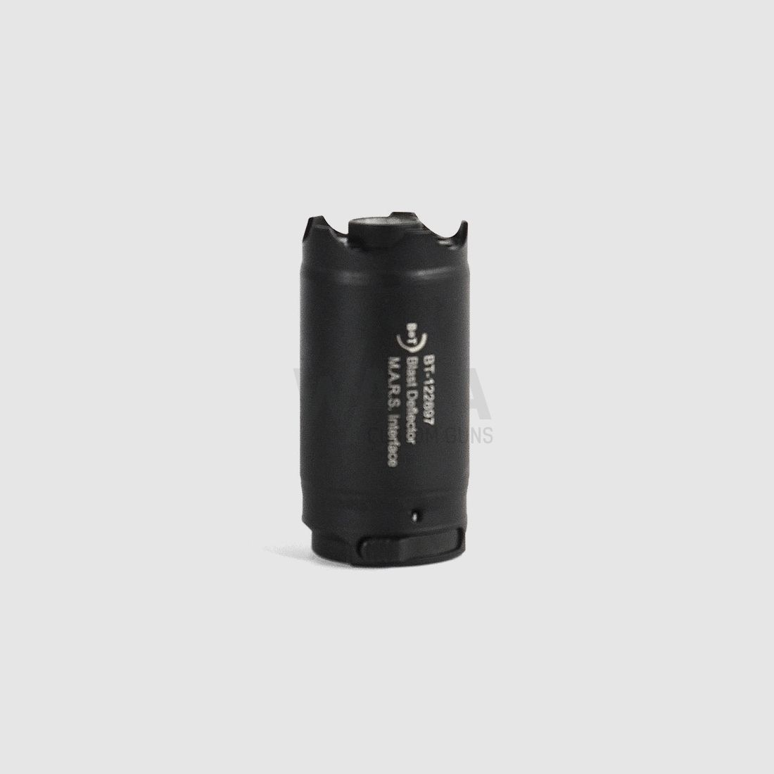 B&T Blast Deflector with Glass Breaker (M.A.R.S., Cerakote Black)
