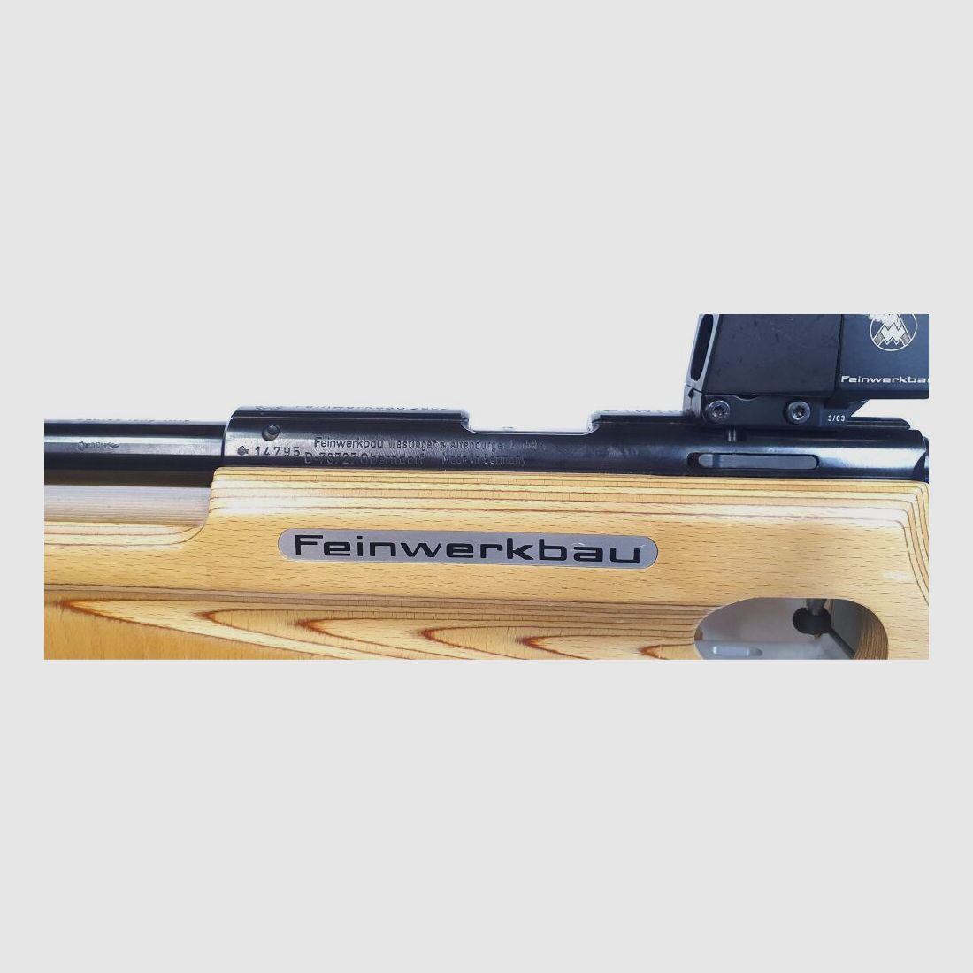 Feinwerkbau Einzelladerbüchse Feinwerkbau Mod. 2602 "Super Match" - Kurzlauf - .22lr - Gehmann Zubehör, Bild 6 von 10