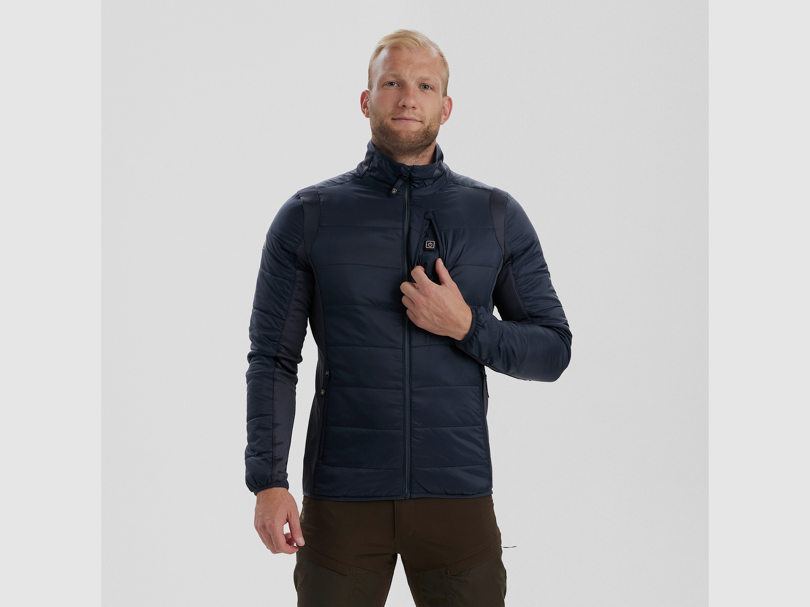 Deerhunter Heat Padded Jacket Ciemnoniebieski XL