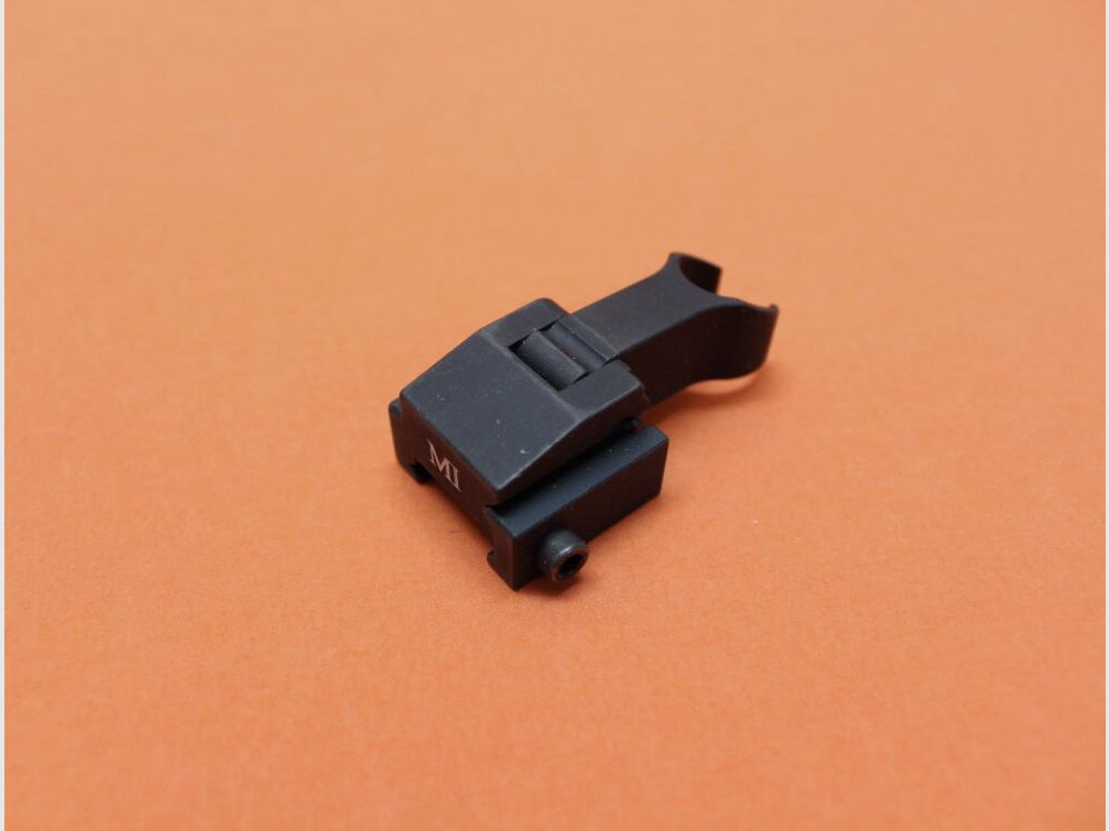 Midwest Industries AR-15: Flip-Up Front Sight Midwest (MCTAR-FFG) Gas Block Mount Aluminum matte/ Klappkorn für Picatinnyprofil