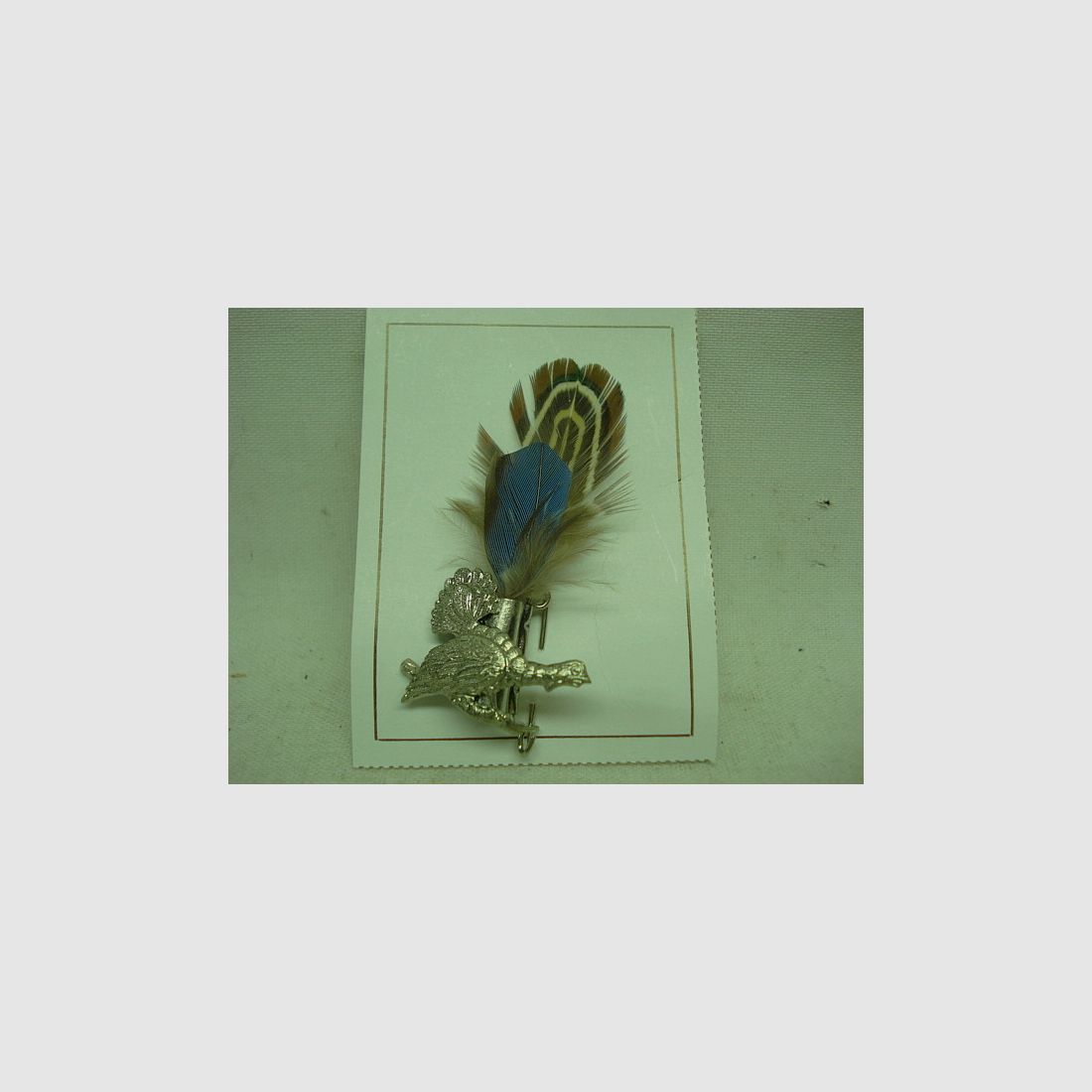 Resorte de sombrero de caza - faisán