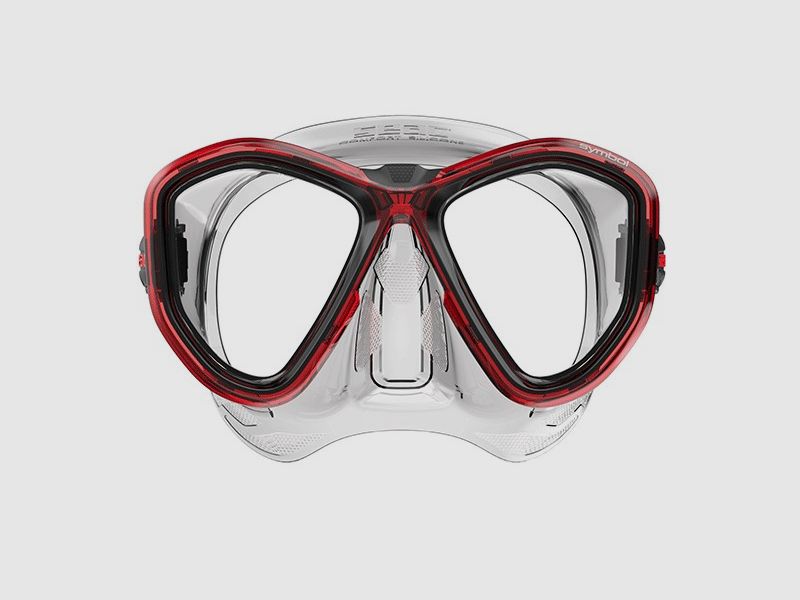 SEAC SUB SYMBOL SIL. CLEAR / RED, afbeelding 2 van 2