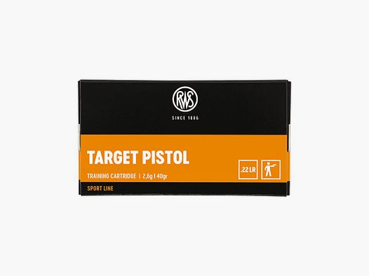 .22LR RWS TARGET PISTOLET 40GR