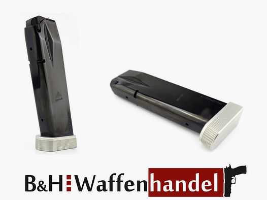 Mec-Gar Magazin silber 19-Schuss 9mm für Sig Sauer P226 (X-Five, X-Six, X-Short)