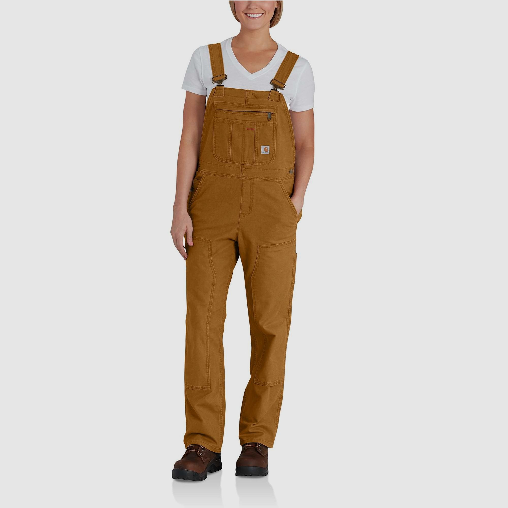 Carhartt Crawford Suspender Pants Donna Carhartt® Marrone XL