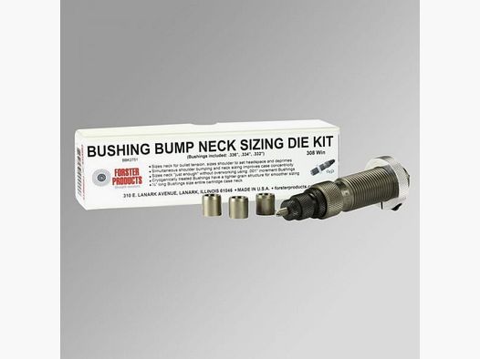 Die Recal Cuello kit bushing Forster Cal. 6,5×55 S