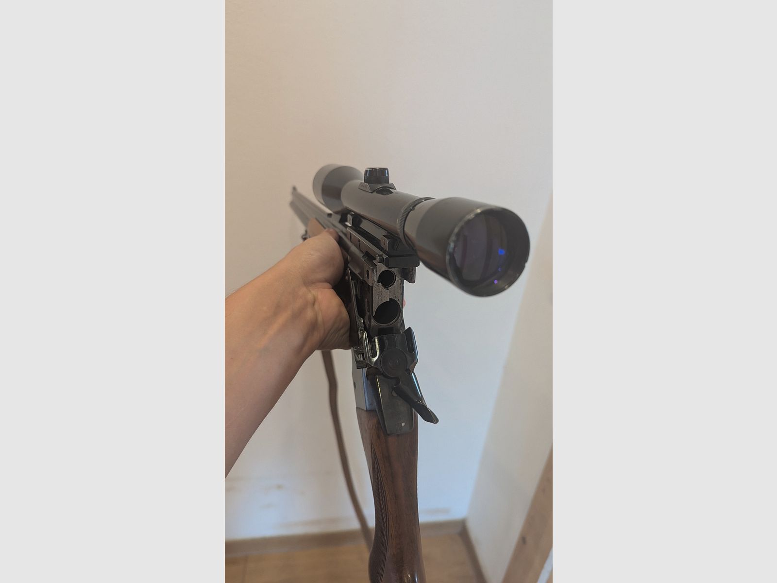 Połączona kombinowana broń myśliwska 7x57R / 12/70 z zestawem wymiennych luf