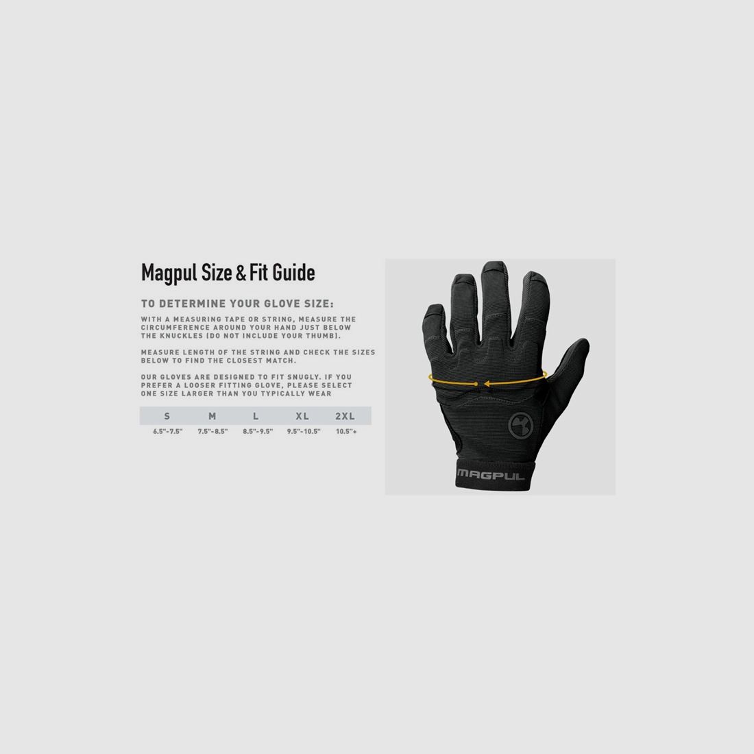 MAGPUL® MAGPUL FLIGHT GLOVE 2.0 COYOTE 2XL 1-PAIR, image 5 of 6