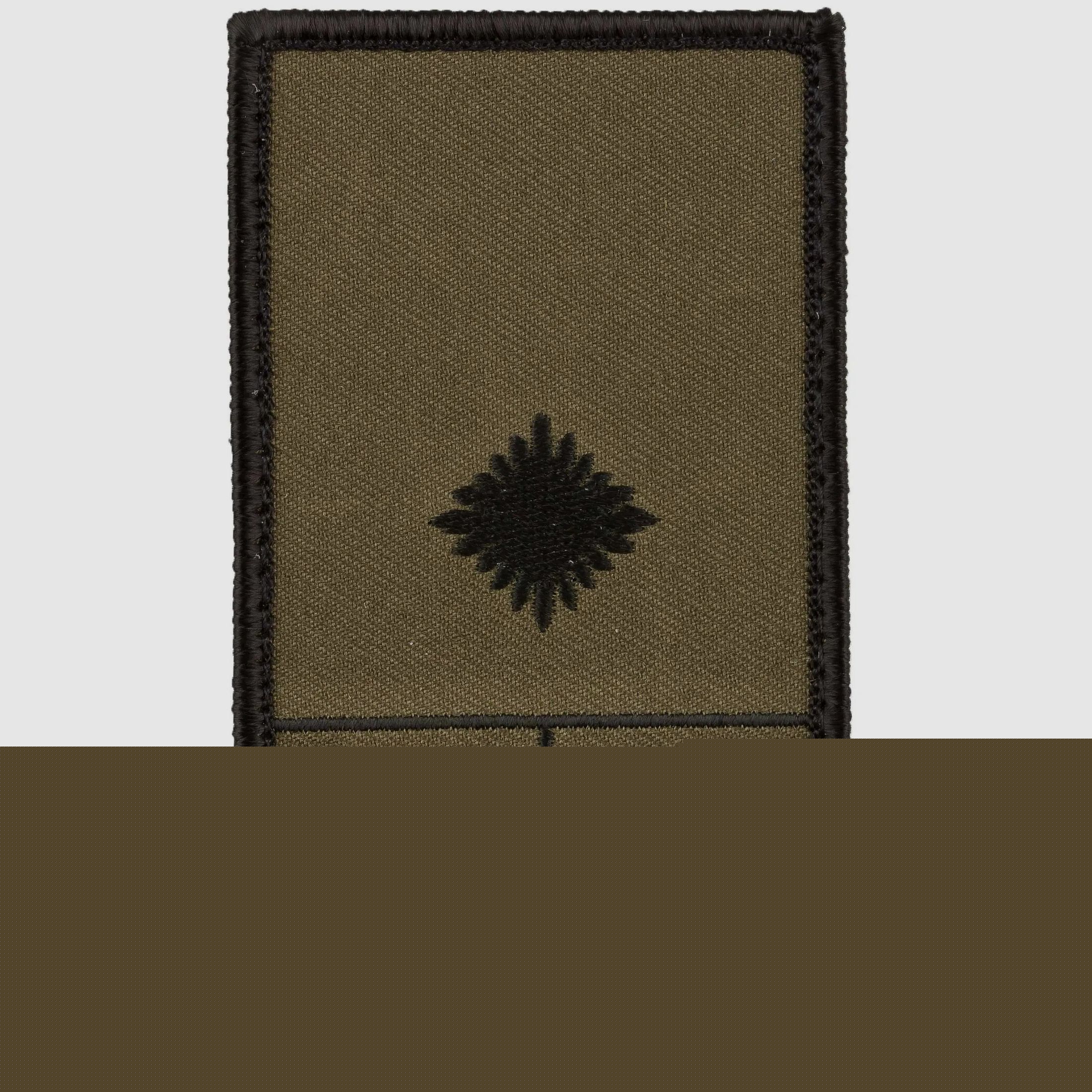 Café Viereck Café Viereck Rank Patch Leutnant oliv