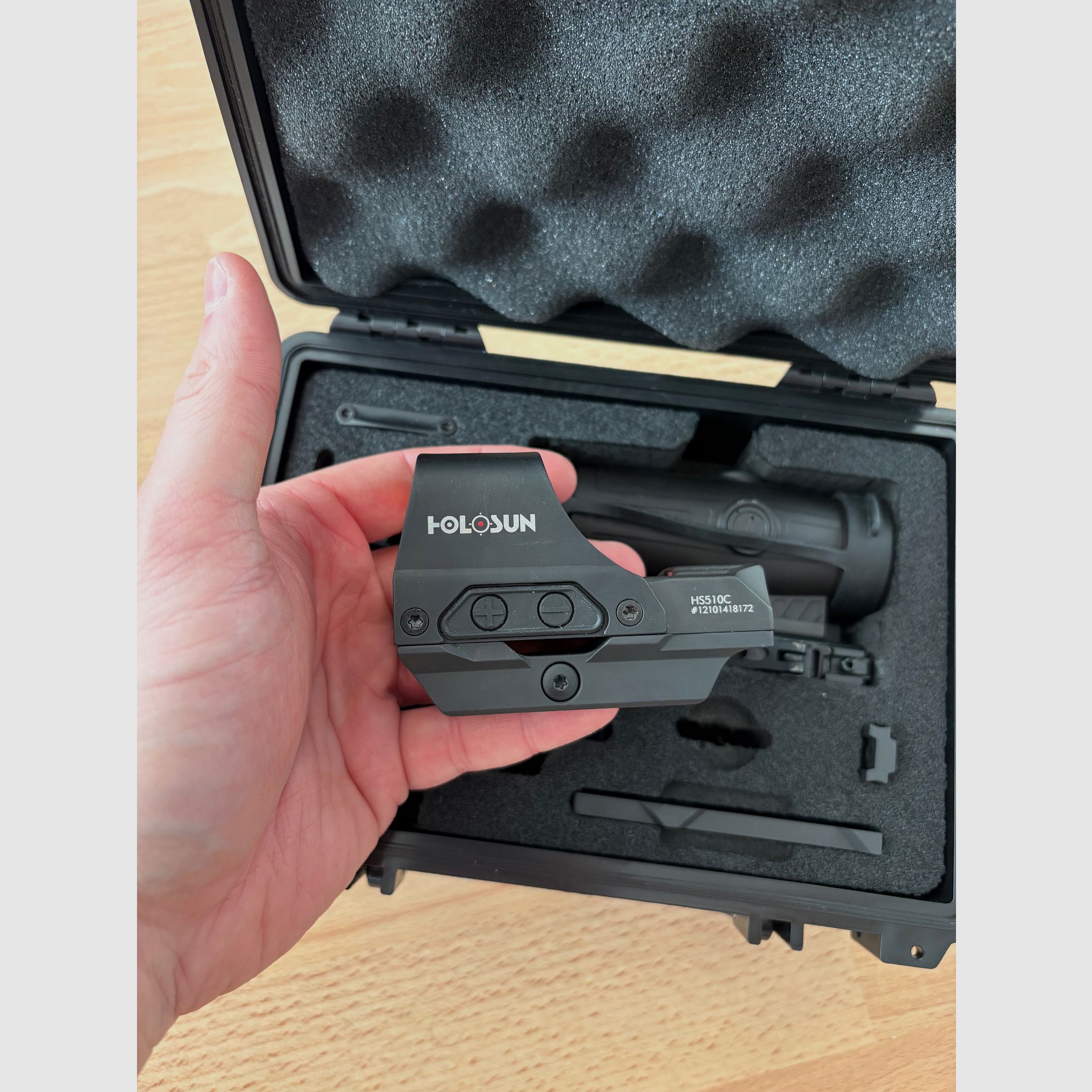 Holosun HS510C + HM3X Magnifier + Cover Set