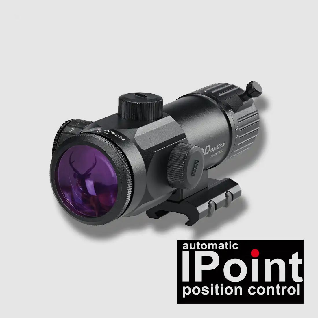 DDoptics RedDot Visier | DDsight MAG 1-4x22 | Tactical | Automatic IPoint