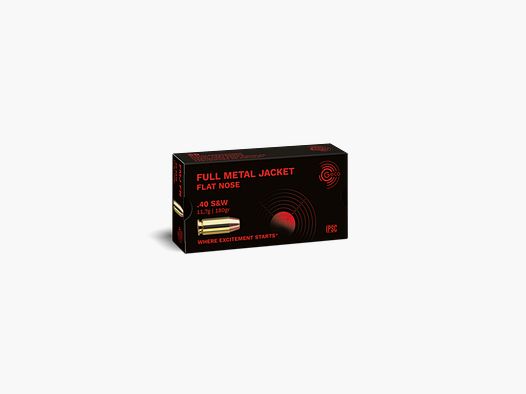 GECO 40 S&W 180 GRS / 11,8 G FMJ FK 50 STK