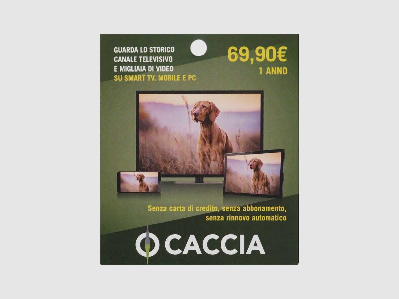Cacciaepesca.tv Abonnement Jagd 12 Monate, Bild 1 von 2