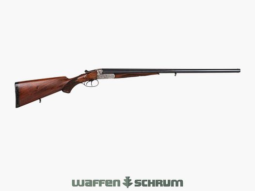 Simson 74 E 16/70, with engraved receiver for hair and feather game, barrel length: 70cm