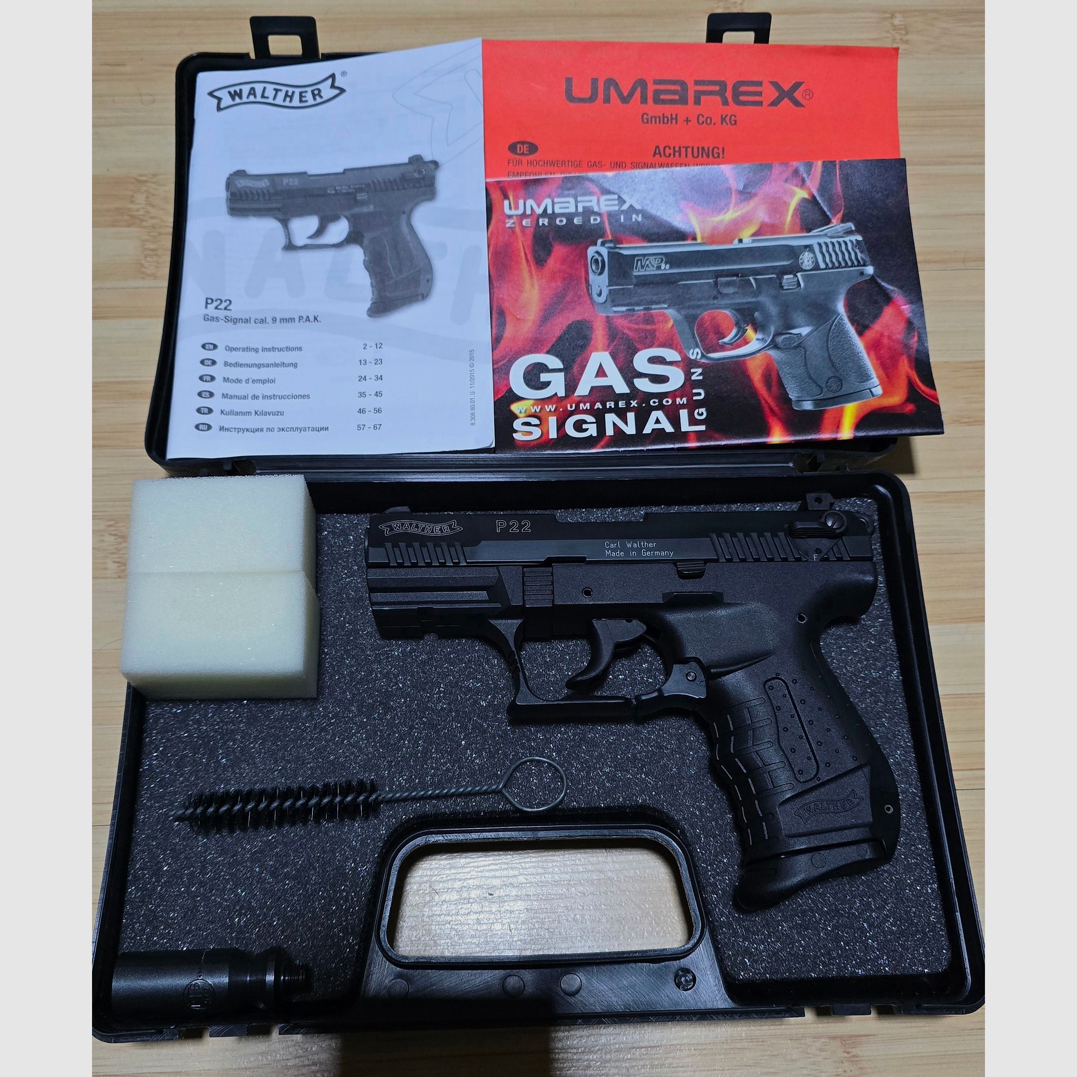 Walther P22 Classic pistola a salve 9mm PAK