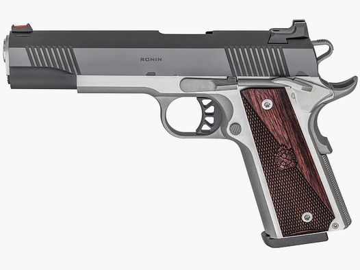 Pistole Springfield Armory 1911 Ronin Blued/Stainless, .45 ACP, 5″ Lauf, 8 Schuss