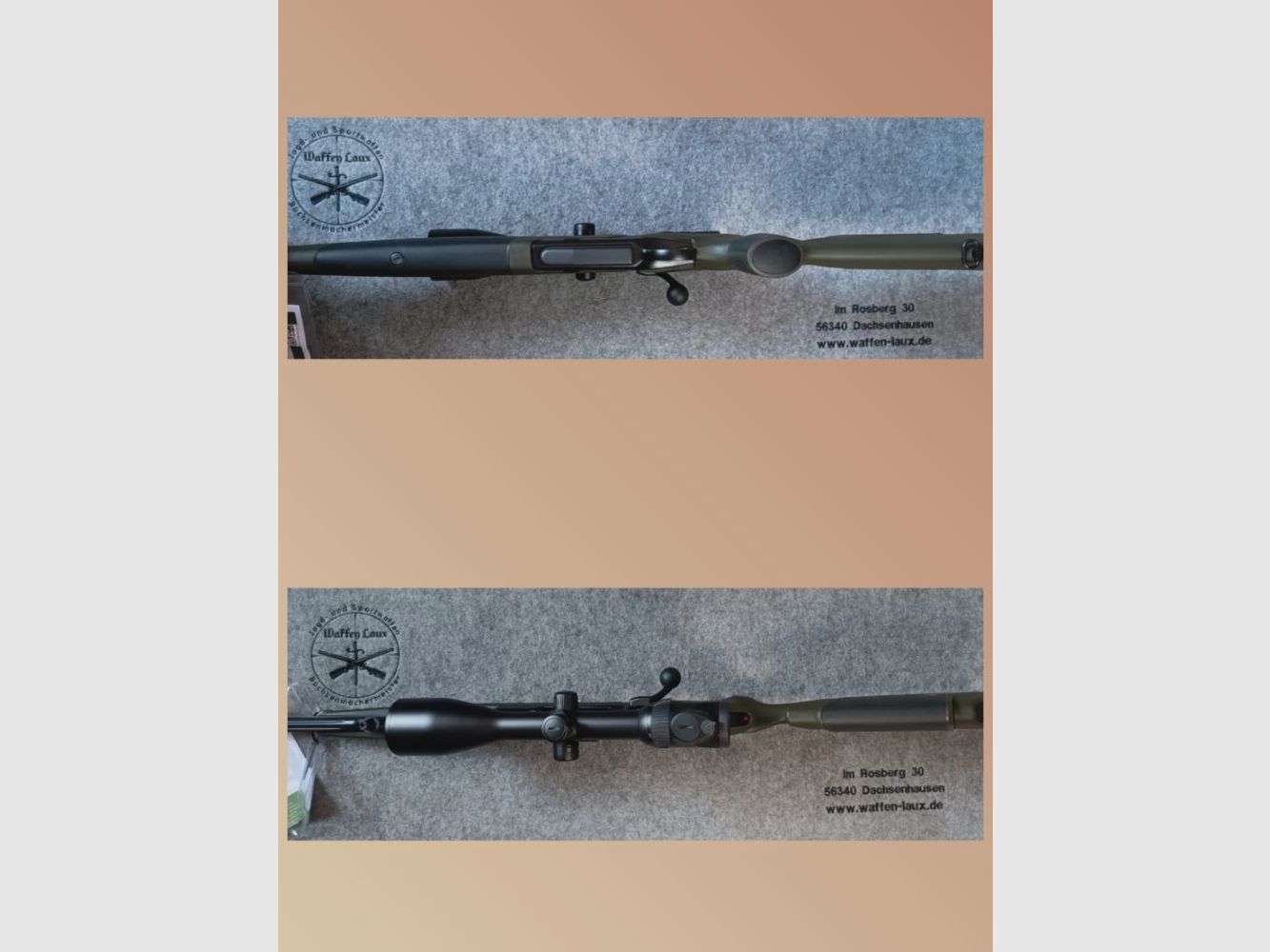 Merkel Modell Helix RX Speedster + ZF Swarovski Z6i 2,5-15x56 Dentler