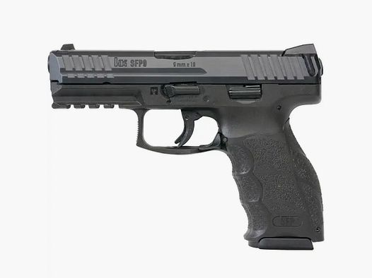 Heckler & Koch	 SFP9-SF (Special Forces), 9x19; 9mm Para; 9mm Luger