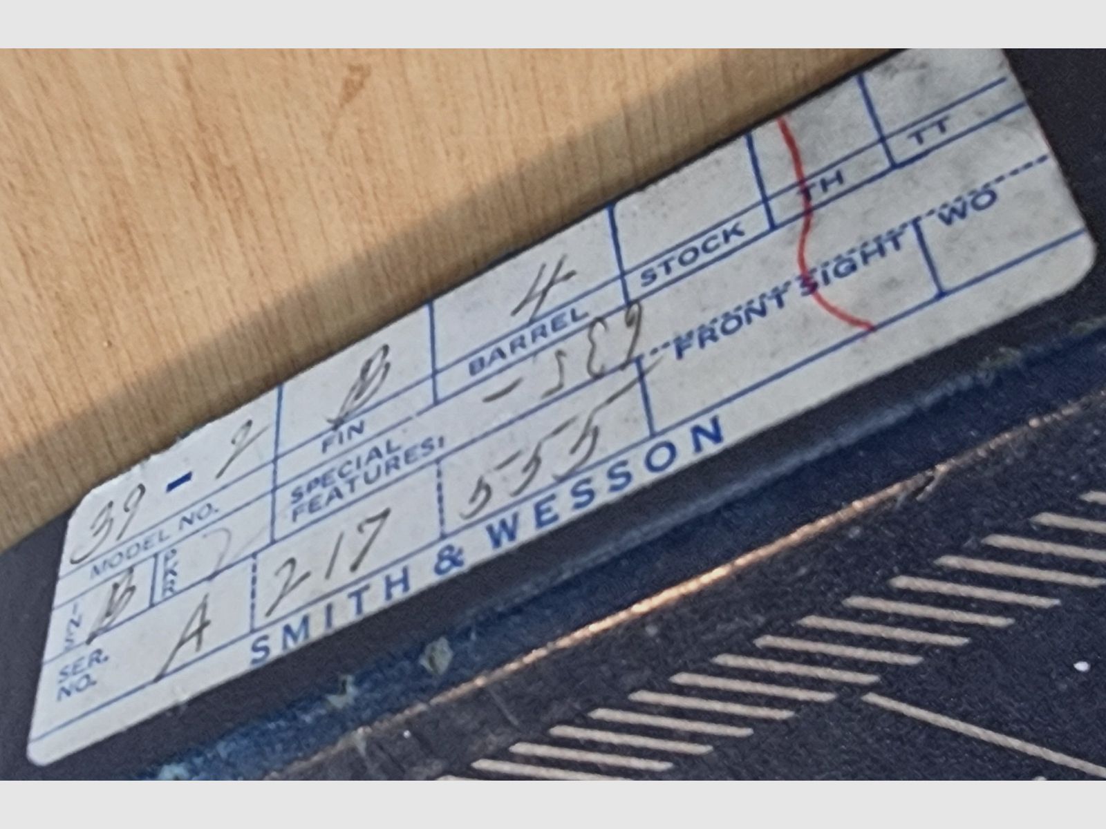 Smith & Wesson Mod. 39-2 in het kaliber 9mm