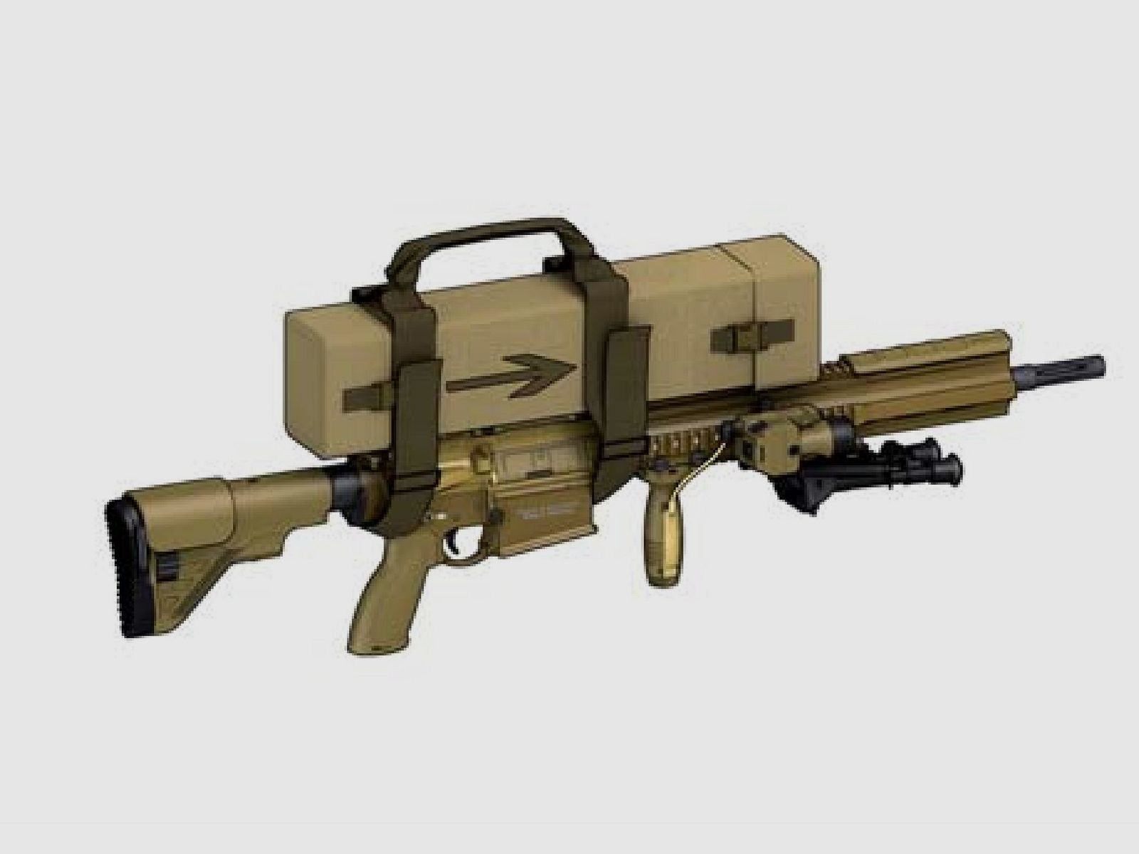 HK Transporttas voor ZF G28Z - NIEUW - G29 Mr308 Mr223 Schmidt&Bender PMII Steiner Kahles Ar10 Ar15 Heckler & Koch