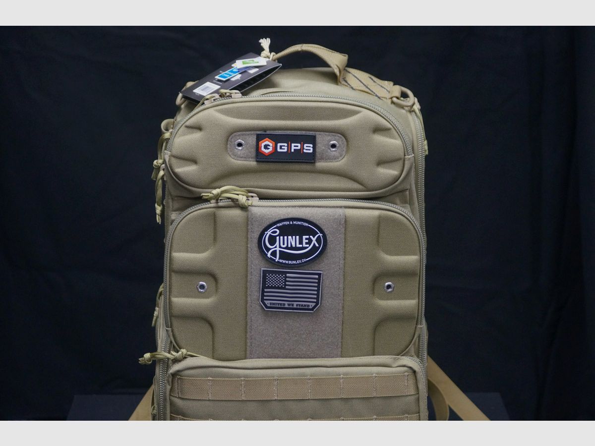 Zaino Tattico GPS per 4 Pistole FDE, immagine 3 di 6