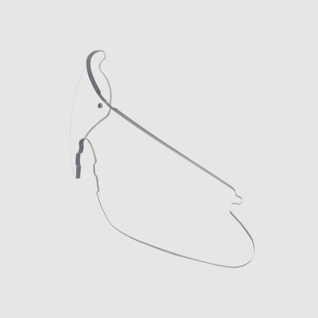 Bright replacement lens for SwissEye Raptor safety glasses