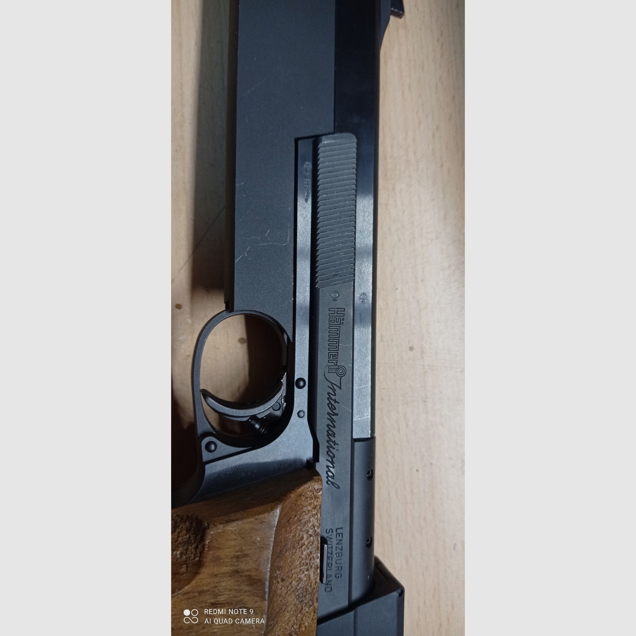 Pistola semiautomatica Hämmerli 208 inclusa pesi del canna