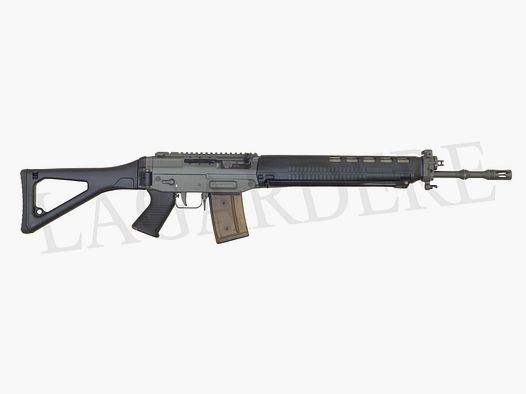 SAN SWISS ARMS SG 550-1 GRÜN/SCHWARZ SCHIENEN (SEMI-AUTOMATISCHES STURMGEWEHR)