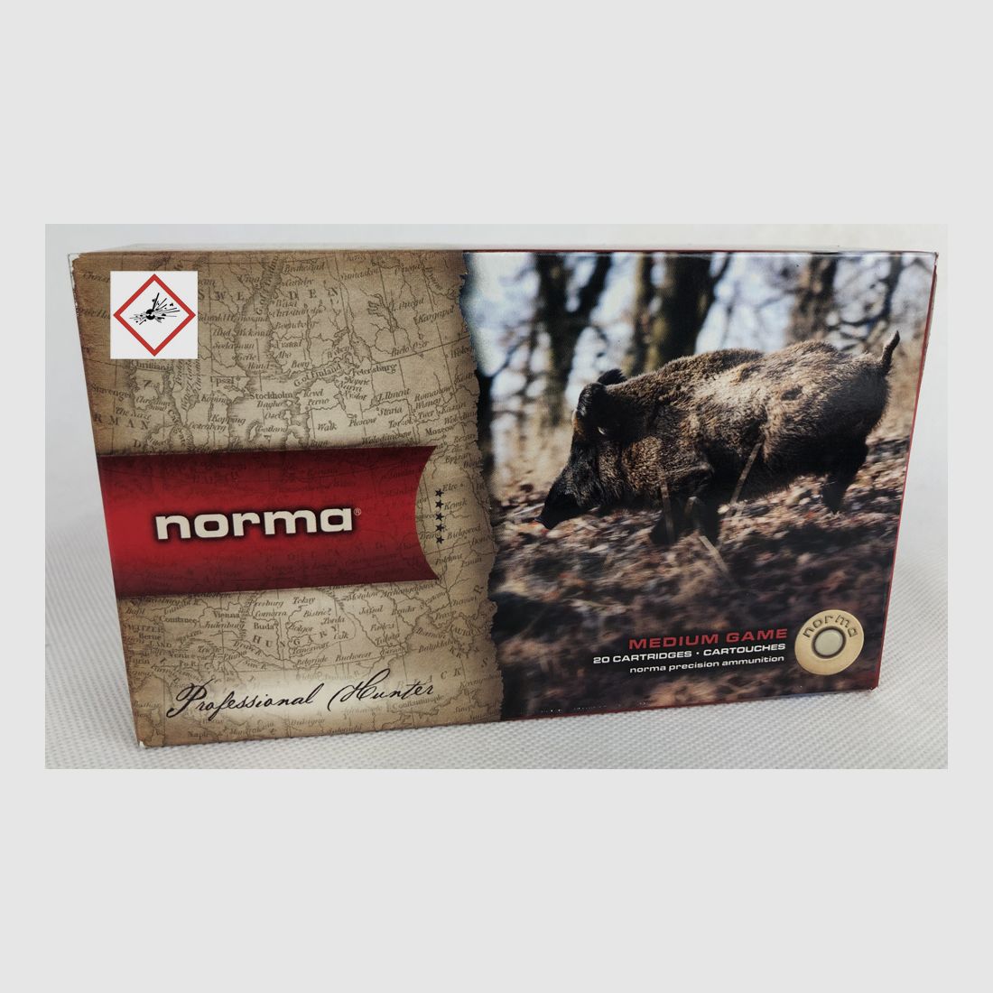 Norma Ecotrike cartouche de chasse cal. 9,3X62 230grs