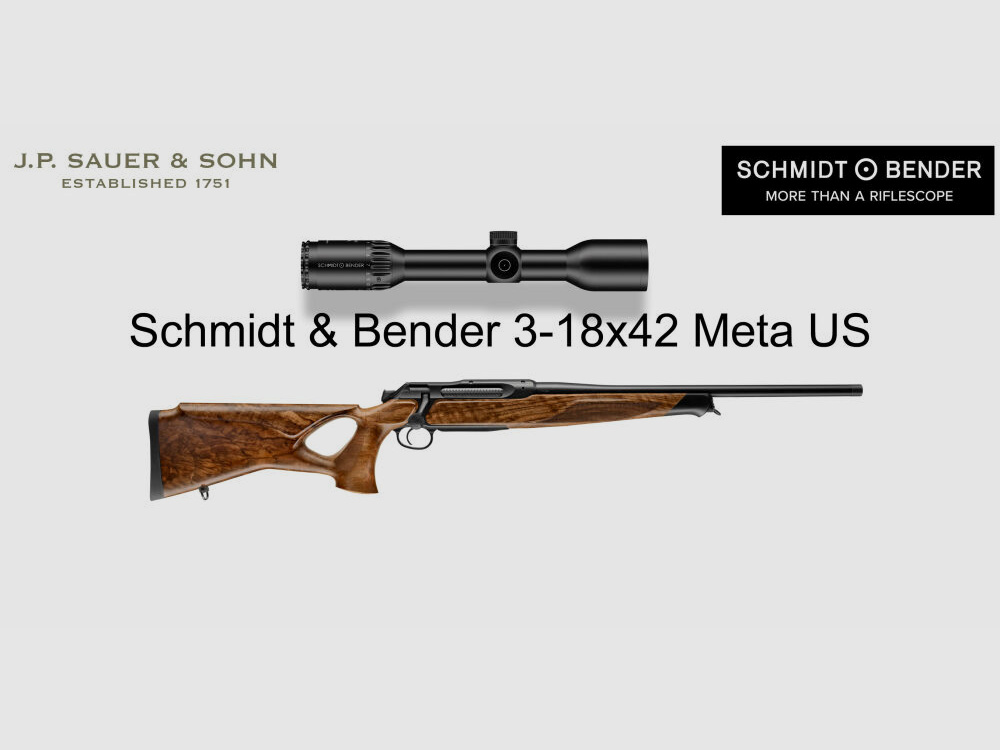 J.P. Sauer & Sohn Sauer 505 ICONIC Stock HQ5 Equipment Package Elegance | .308 Win. | Schmidt & Bender 3-18x42 META