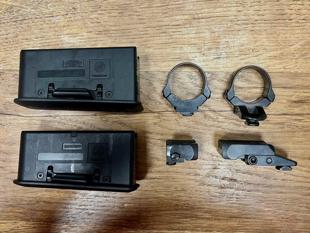 Steyr Mannlicher mit Schwenkmontage CL II Stutzen CL 2 Ganzschaft