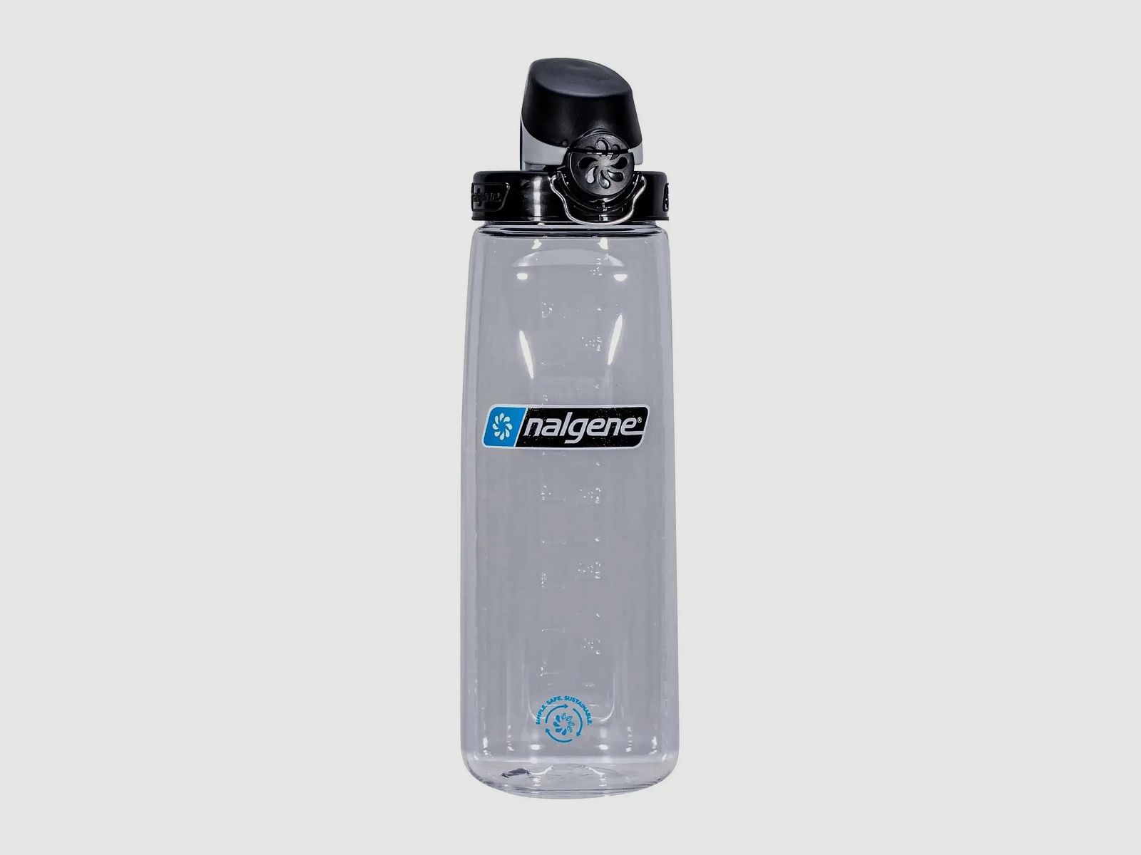Nalgene Nalgene Bottiglia d'acqua OTF Sustain 650 ml - Trasparente nero